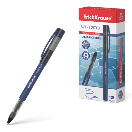boîte de stylos roller bleus ErichKrause
