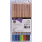 Daler Rowney Simply Lot de 12 crayons de couleur ronds – Facile à tailler – Pour les étudiants et la maison – Couleurs assorties