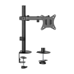Aisens ECO Support de Table Pivotant et Inclinable pour Moniteur/TV 9kg (3 Pivots - 1 Bras) de 17-32 - Couleur Noir