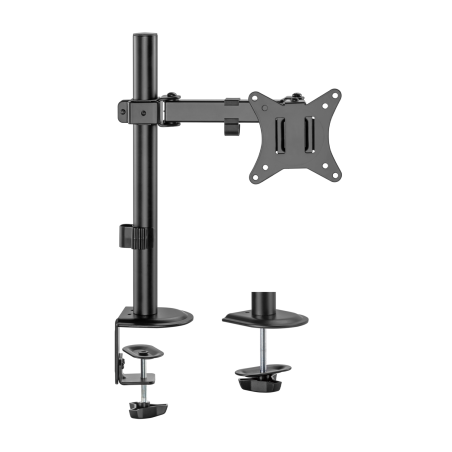 Aisens ECO Support de Table Pivotant et Inclinable pour Moniteur/TV 9kg (3 Pivots - 1 Bras) de 17-32 - Couleur Noir
