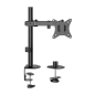 Aisens ECO Support de Table Pivotant et Inclinable pour Moniteur/TV 9kg (3 Pivots - 1 Bras) de 17-32 - Couleur Noir