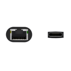 Convertisseur Ethernet Aisens USB3.1 GEN1 USB-C 10/100/1000 Mbps Gris