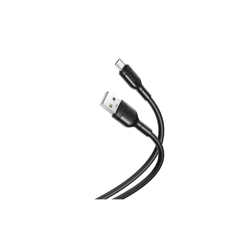 Câble de charge et de transmission de données XO - Longueur 1m - Connecteur Micro USB - Silicone souple et durable - Haute