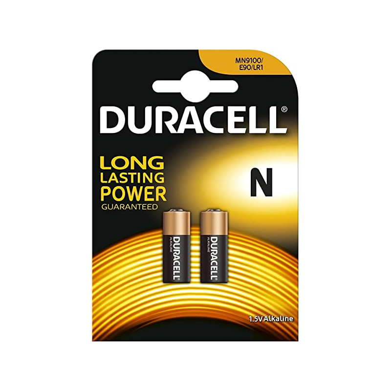 Pile alcaline Duracell MN 9100 1,5 V - 2 unités