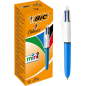 Stylos bille Bic 4 Couleurs Mini multicolore x12