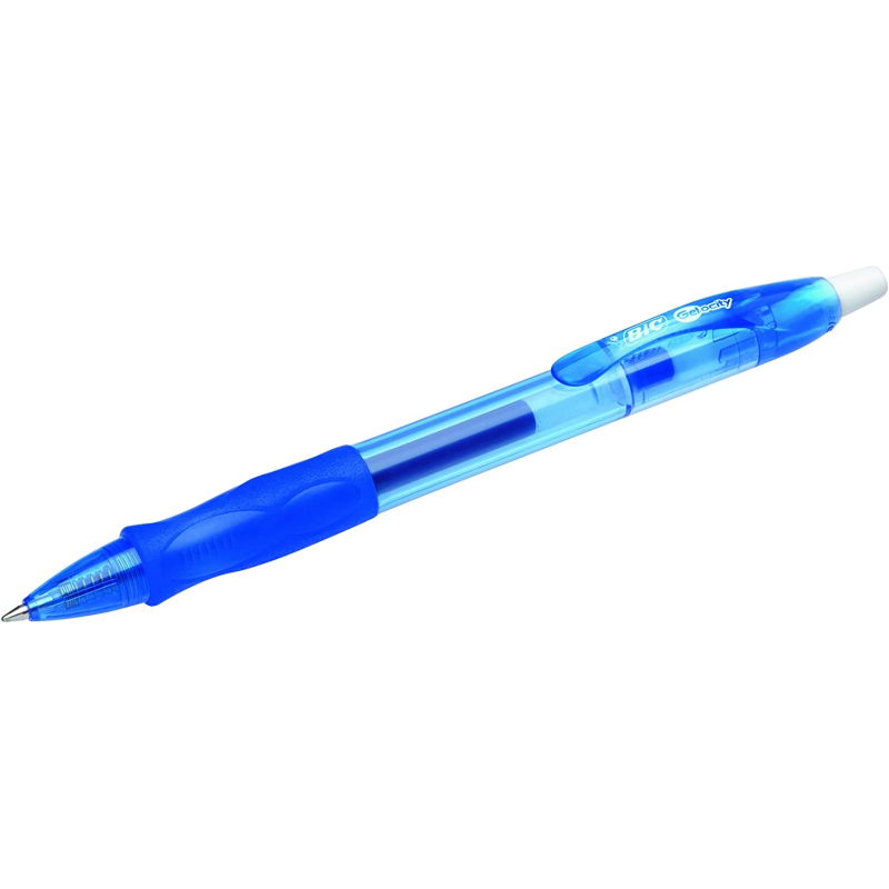 Stylos gel bleus Bic Gel-ocity Original boîte de 12 Stylos gel bleus Bic Gel-ocity Original boîte de 12