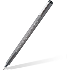 stylo fin noir Staedtler 0.5