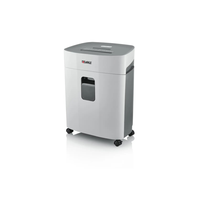 Dahle PaperSAFE 380 25L Destructeur de Papier Manuel avec Roues - Détruit jusqu'à 15 Feuilles - Coupe Particule - Convient pour
