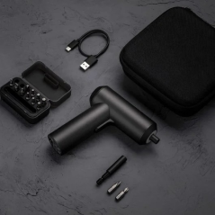 Tournevis sans fil Xiaomi Mi Tournevis électrique de précision 2000mAh - 12 embouts de tournevis - Conteneur de stockage