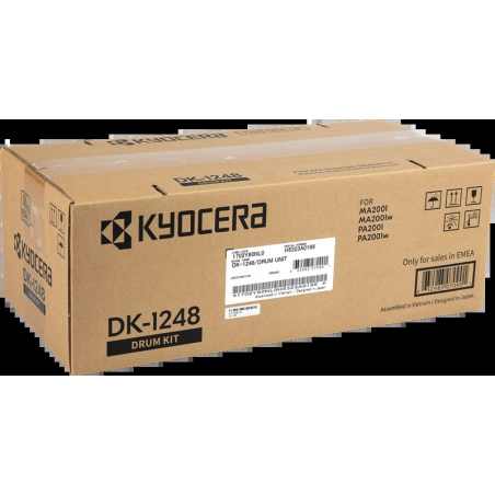 ✅ Kyocera Tambour DK1248 noir - 1702Y80NL0 couleur Noir en stock