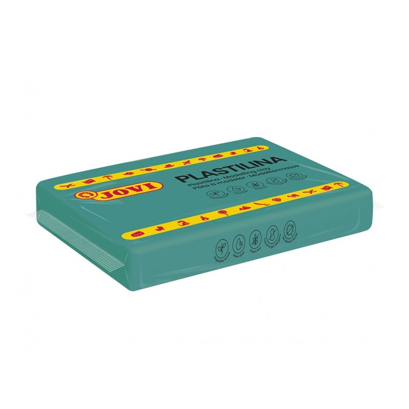 Jovi Boite de 15 Comprimés de Pâte à Modeler 350gr - Pâte Végétale - Ne dessèche pas - Sans Gluten - Inoffensif - Facile à