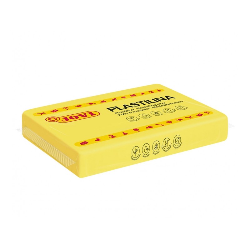 Jovi Boite de 15 Comprimés de Pâte à Modeler 350gr - Pâte Végétale - Ne dessèche pas - Sans Gluten - Inoffensif - Facile à