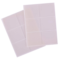 Apli Power Dots - 12 Unités - Ultra Adhésif Double Face - Adhésif Amovible - Blanc