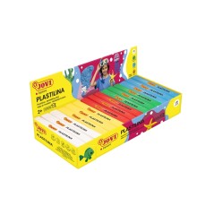 ✅ Jovi Présentoir de 15 Pastilles de Pâte à Modeler 150gr - Couleurs de Base - 100% Végétale - Très Moulab en stock