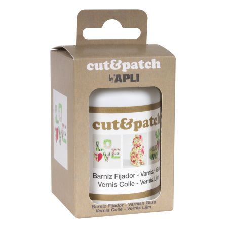 Apli Fixer Vernis Cut&Patch 100 - Protection Durable - Séchage Rapide - Application Facile - Transparent