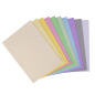 Apli Assortiment de Cartes Pastel A4 170g 50 Feuilles
