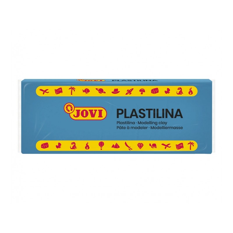 Jovi Boite de 15 Comprimés de Pâte à Modeler 150gr - Très malléable - Ne sèche pas - Sans allergène - Idéal pour les figures de