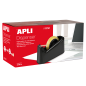 Apli Trade Tape Holder - Pour Rouleaux de 33 et 66 - Facile à Utiliser et à Transporter - Noir