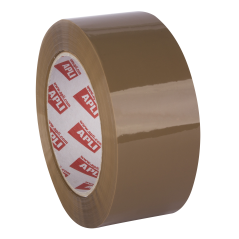 Apli Standard Joint Sans Bruit Pp Acrylique 48mm x 132m - Epaisseur 28 ?m - Résistant et Durable - Marron