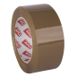 Apli Standard Joint Sans Bruit Pp Acrylique 48mm x 132m - Epaisseur 28 ?m - Résistant et Durable - Marron
