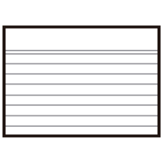 Apli Striped Files Nº1 95x65mm 100U - Idéal pour ranger et classer - Résistant et Durable - Multicolore