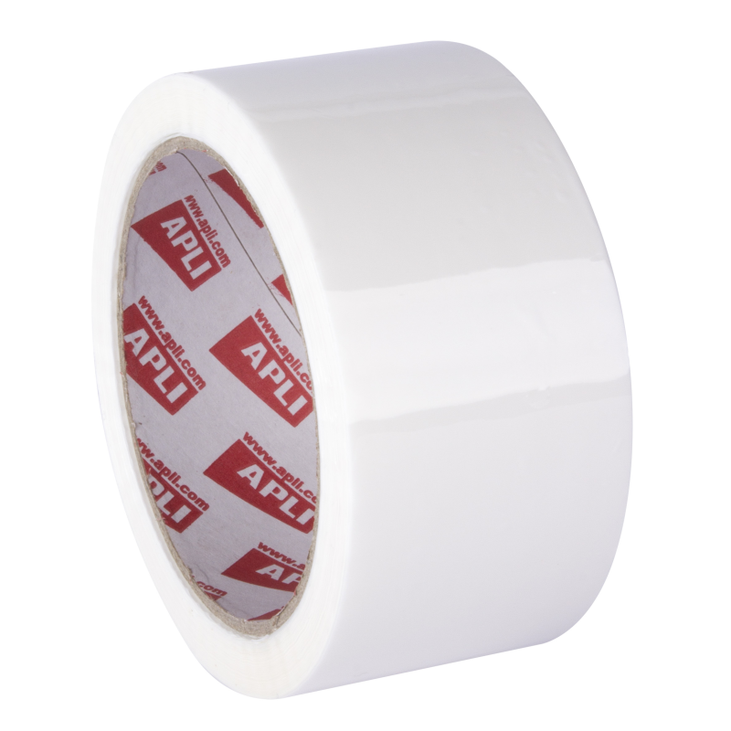 Joint Apli Standard sans Bruit Pp Acrylique - Mesure 48mm x 66m - Epaisseur 28 ?m - Adhésif Haute Qualité - Blanc