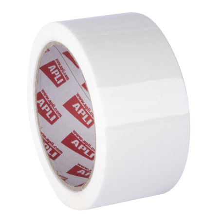 Joint Apli Standard sans Bruit Pp Acrylique - Mesure 48mm x 66m - Epaisseur 28 ?m - Adhésif Haute Qualité - Blanc