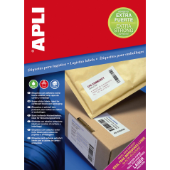 Apli Extra Strong White Labels 210,0 x 297,0 mm 100 Feuilles