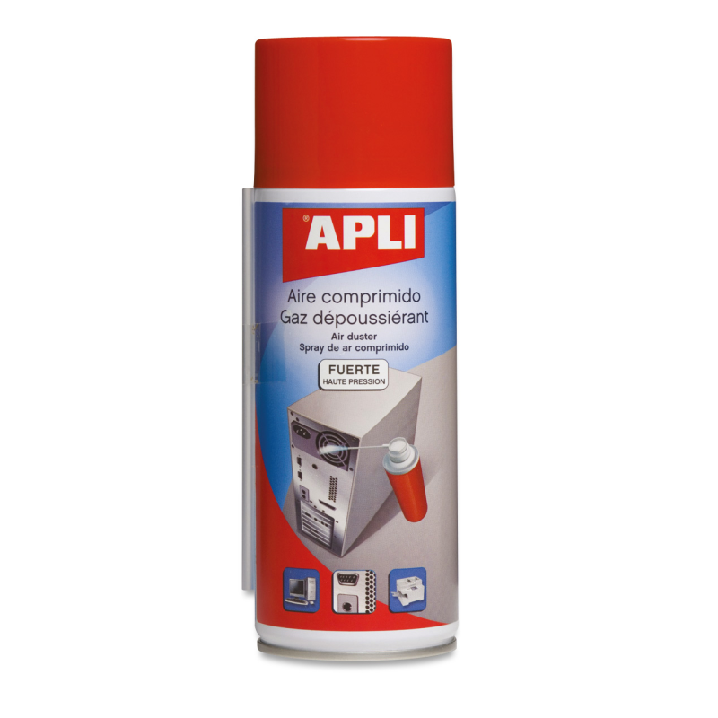 Spray de nettoyage électronique Apli - 300 ml - Pression extra forte pour un nettoyage supérieur - Tube d'extension pour les