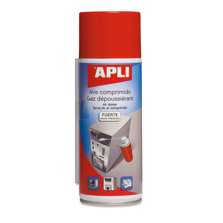 Spray de nettoyage électronique Apli - 300 ml - Pression extra forte pour un nettoyage supérieur - Tube d'extension pour les