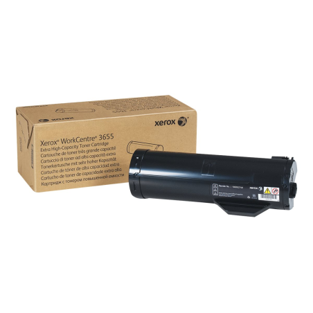 ✅ Xerox WorkCentre 3655 toner noir - 106R02740 couleur Noir en stock