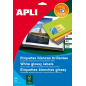 Apli White Labels Qualité Photo 199,6 x 289,1 mm 10 Feuilles