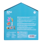 Apli Myfirstlacing - Jeu d'enfilage pour enfants - Favorise la motricité fine et la coordination œil-main - Comprend des lacets