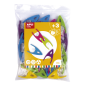 Pinces Apli en Plastique pour Enfants - Taille 60x33x15 - Couleurs Assorties : Jaune, Fuchsia, Lilas, Vert et Bleu - Haute