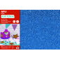Apli Goma Eva Blue Glitter 600x400mm - 3 Feuilles Brillantes et Souples