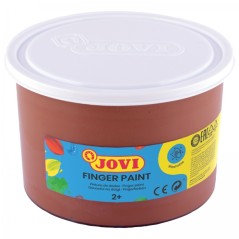 ✅ Jovi Finger Paint Peinture au doigt en pot de 500 ml - Ingrédients naturels - Couleurs miscibles - Texture ge en stock