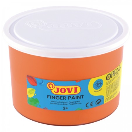 â Jovi Finger Paint Peinture au doigt en pot de 500 ml - IngrÃ©dients naturels - Couleurs miscibles - Texture gÃ en stock