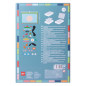 Apli Kids Magnetic Game Funny Faces - Scène Magnétique 28x18cm - 30 Feuilles pour Créer des Personnages - Encourage