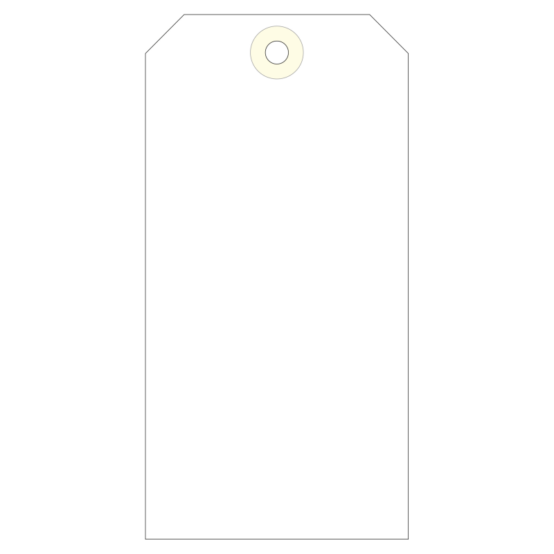 Étiquettes Apli avec rondelle 140 x 70 mm 1 000 unités