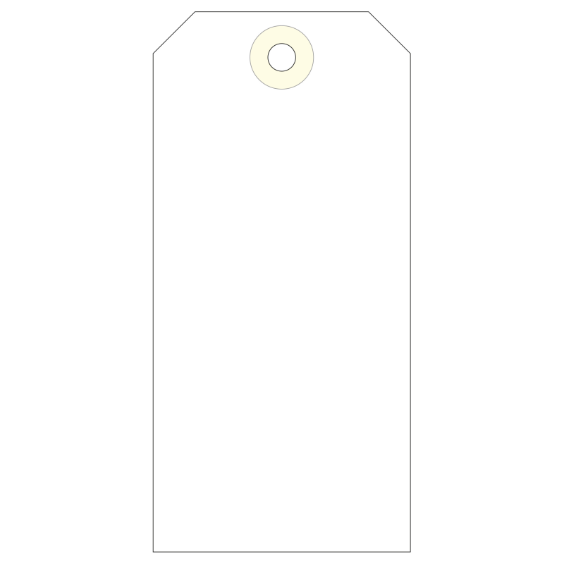 Etiquettes Apli avec Rondelle 120 x 57mm 1000 U.