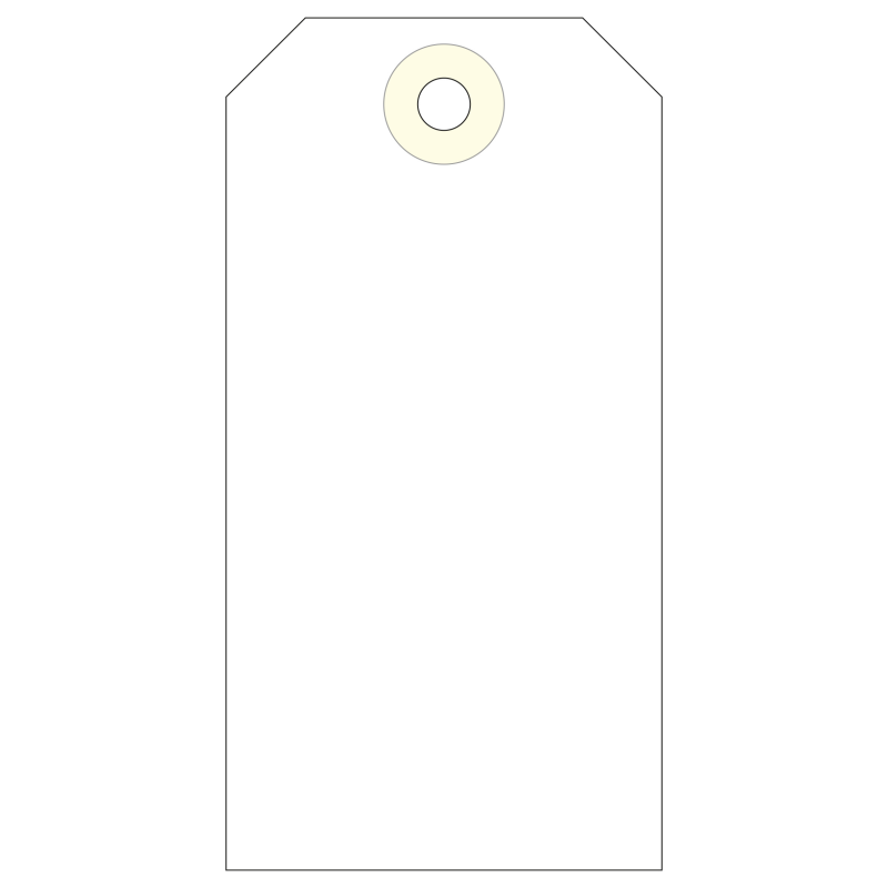 Etiquettes Apli avec Rondelle 100 x 51mm 1000 U.