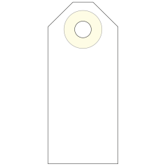 Etiquettes Apli avec Rondelle 60 x 26 mm 1 000 U.