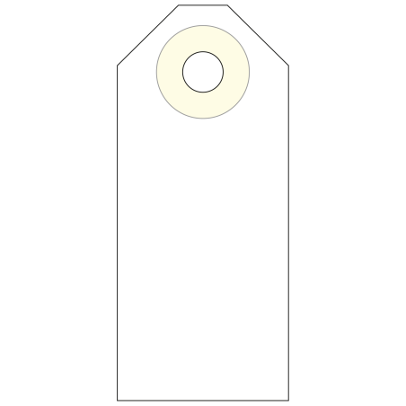 Etiquettes Apli avec Rondelle 60 x 26 mm 1 000 U.