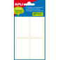 Étiquettes Minibag Apli Blanc 34.0 x 53.0mm 6 Feuilles