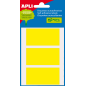 Apli Jaune Minibag Étiquettes 34.0 x 67.0mm 5 Feuilles