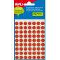 Etiquettes Minibag Apli Rouge Ø 10.0mm 5 Feuilles
