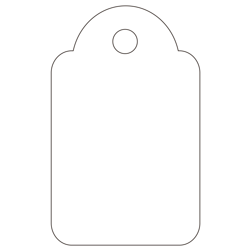 Étiquettes suspendues Apli Blanc 18 x 29 mm 1 000 U.