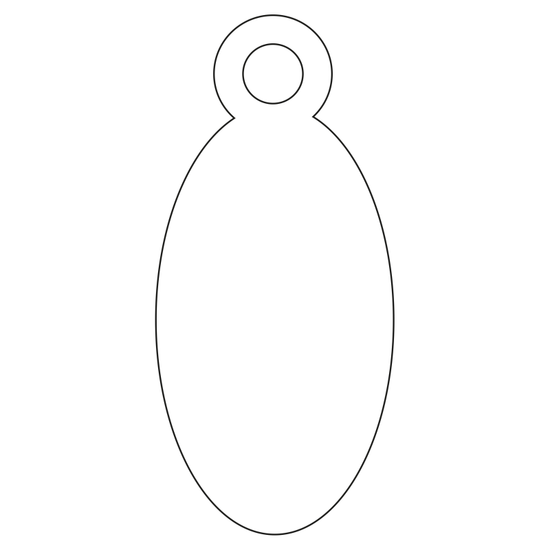 Étiquettes suspendues Apli Blanc 11 x 24 mm 1 000 U.