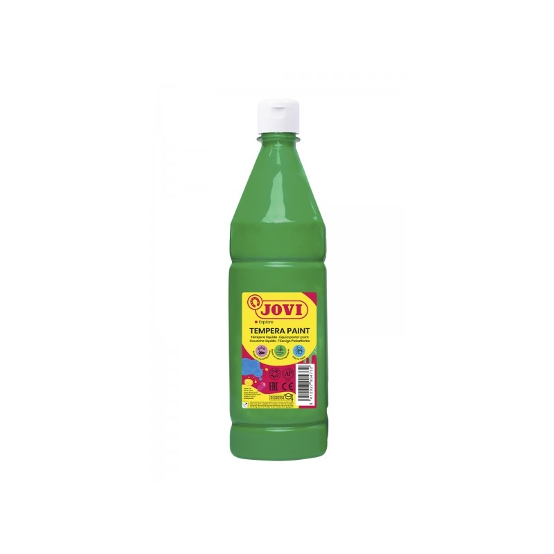 Peinture Tempera Liquide Jovi - À base d'eau - Prête à l'emploi - Haut pouvoir couvrant - Séchage rapide - Excellente fluidité