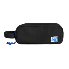 ✅ Trousse Oxford B-Smart - 3 Compartiments - Poignée Latérale - En Matière Recyclée - Couleur Noir couleur N en stock